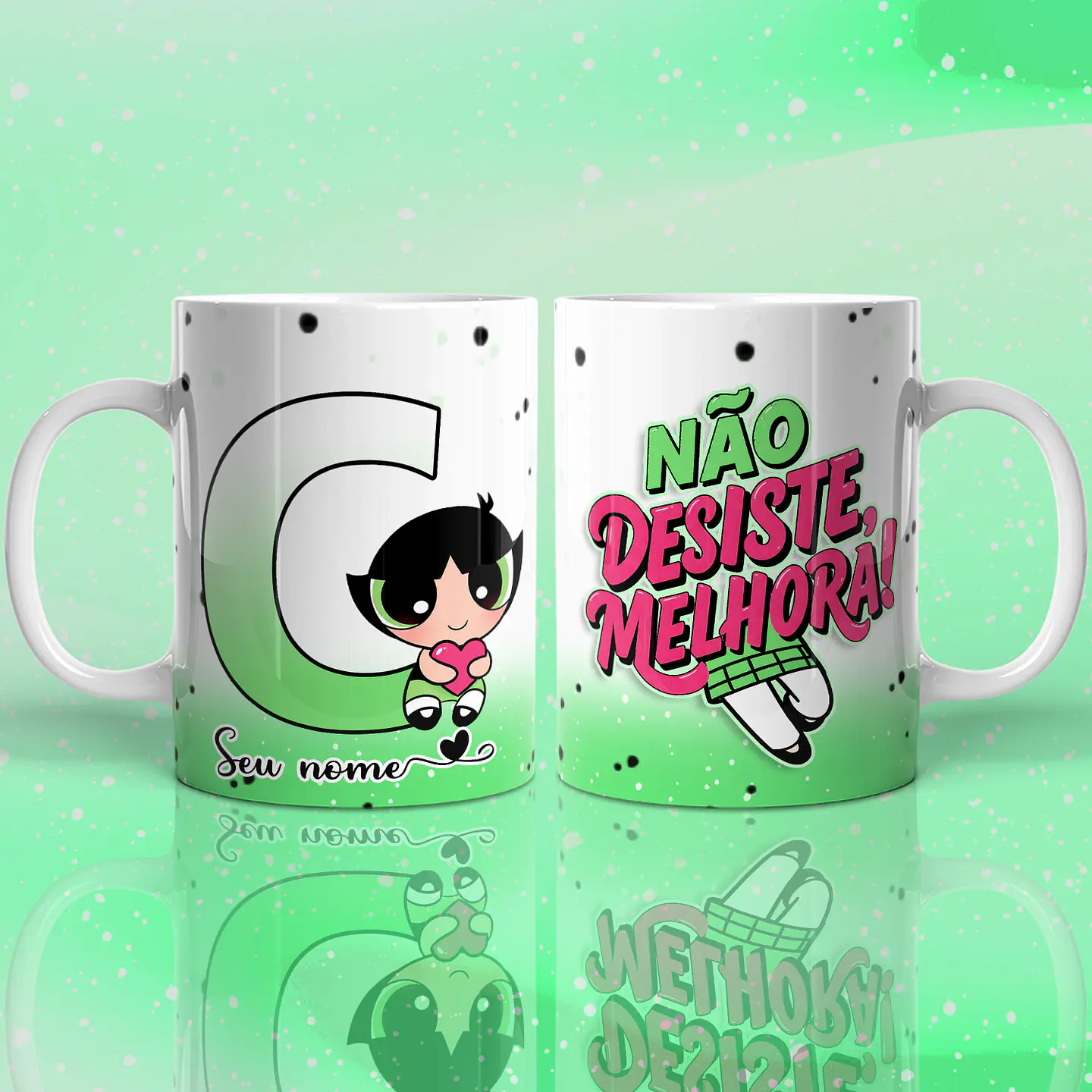 26 Artes para Caneca Alfabeto Docinho Arquivo em Jpg   7