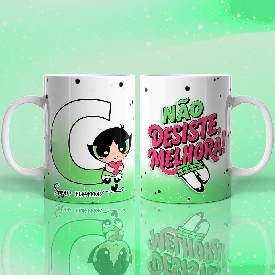 26 Artes para Caneca Alfabeto Docinho Arquivo em Jpg   7