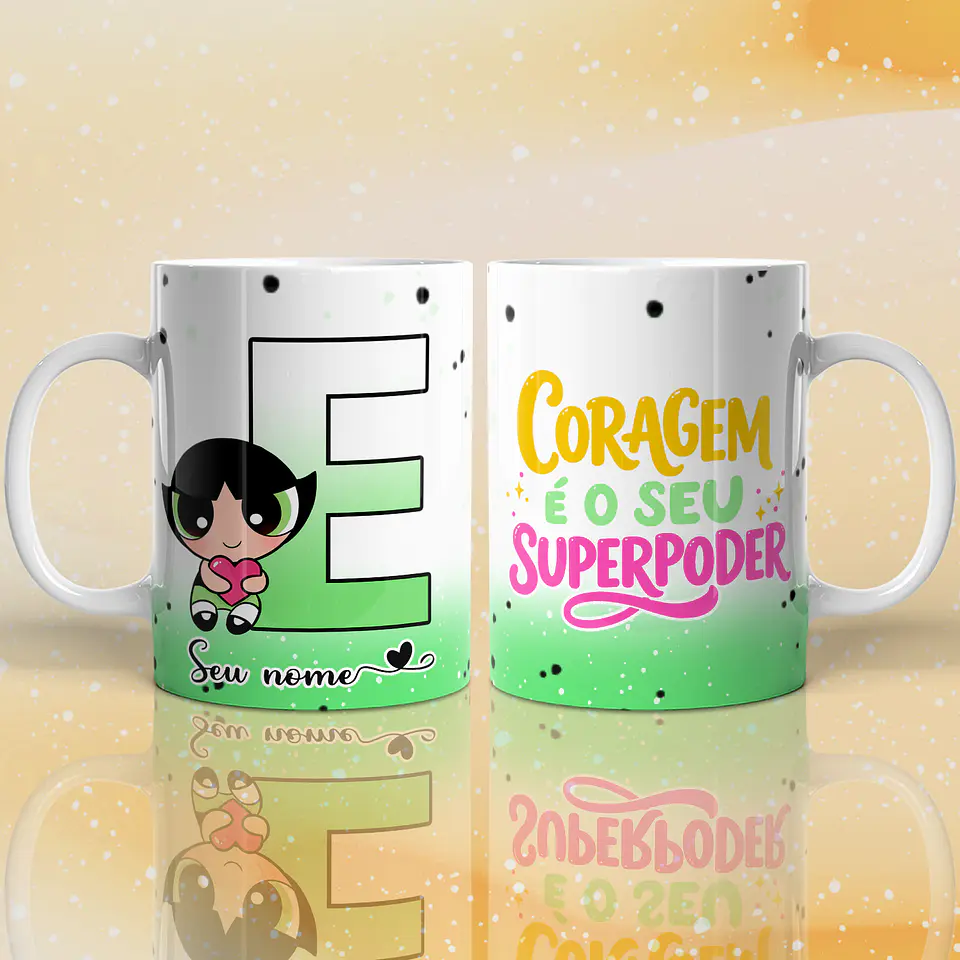 26 Artes para Caneca Alfabeto Docinho Arquivo em Jpg   9