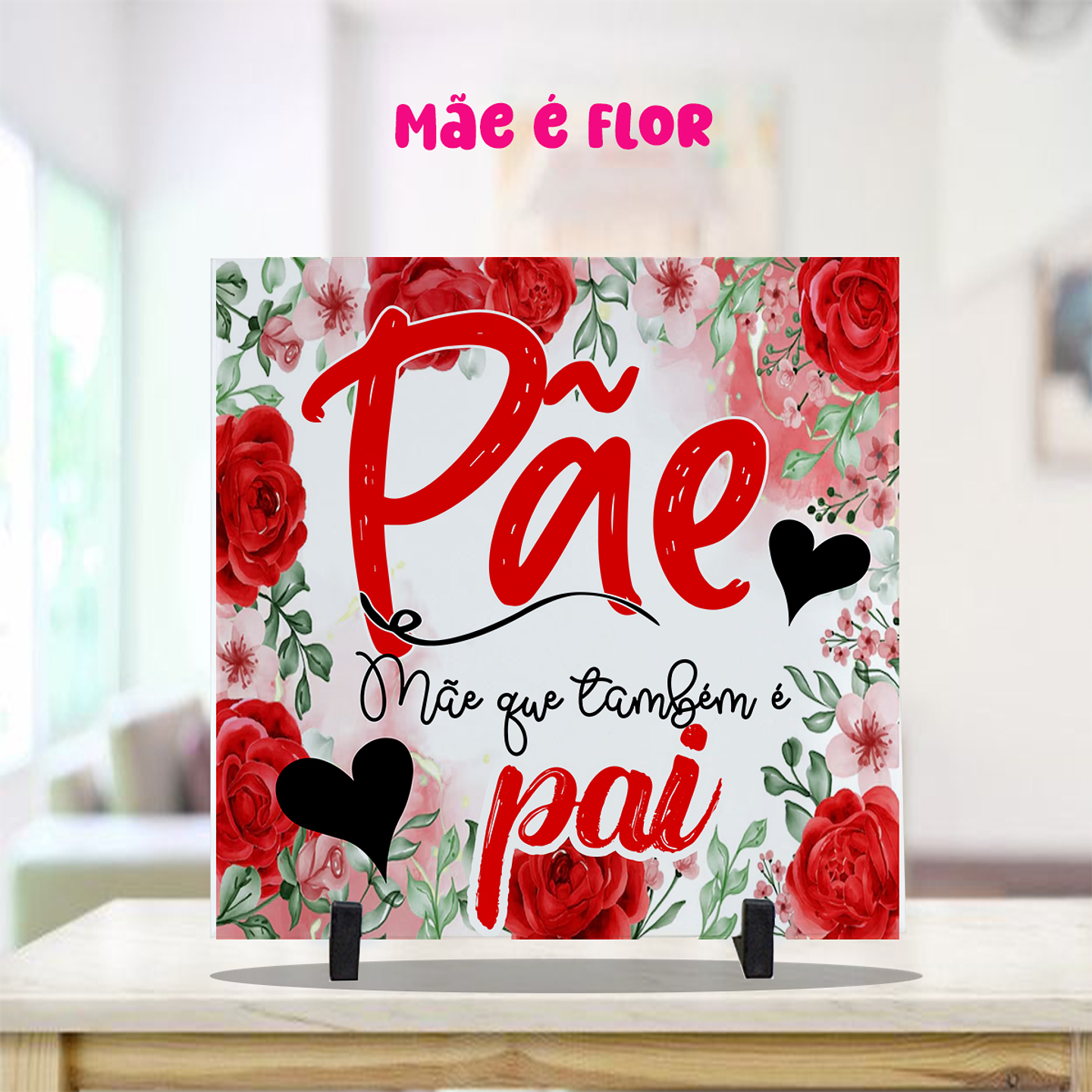 14 Artes para Caneca e Azulejo Dia das Mães  Arquivo Editável 4