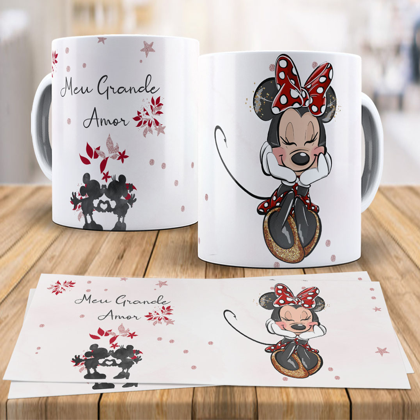 17 Artes paea Caneca Disney Love Dia dos Namorados Arquivo Editável 1