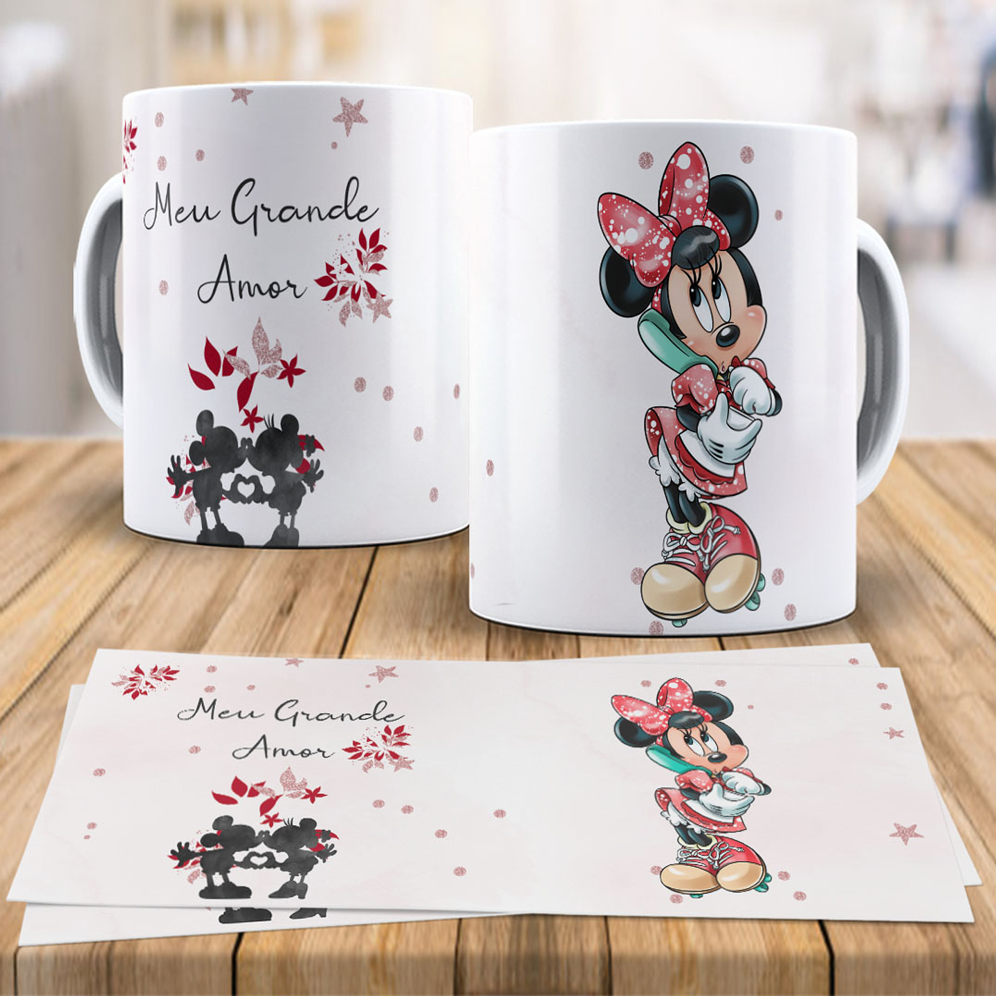 17 Artes paea Caneca Disney Love Dia dos Namorados Arquivo Editável 3