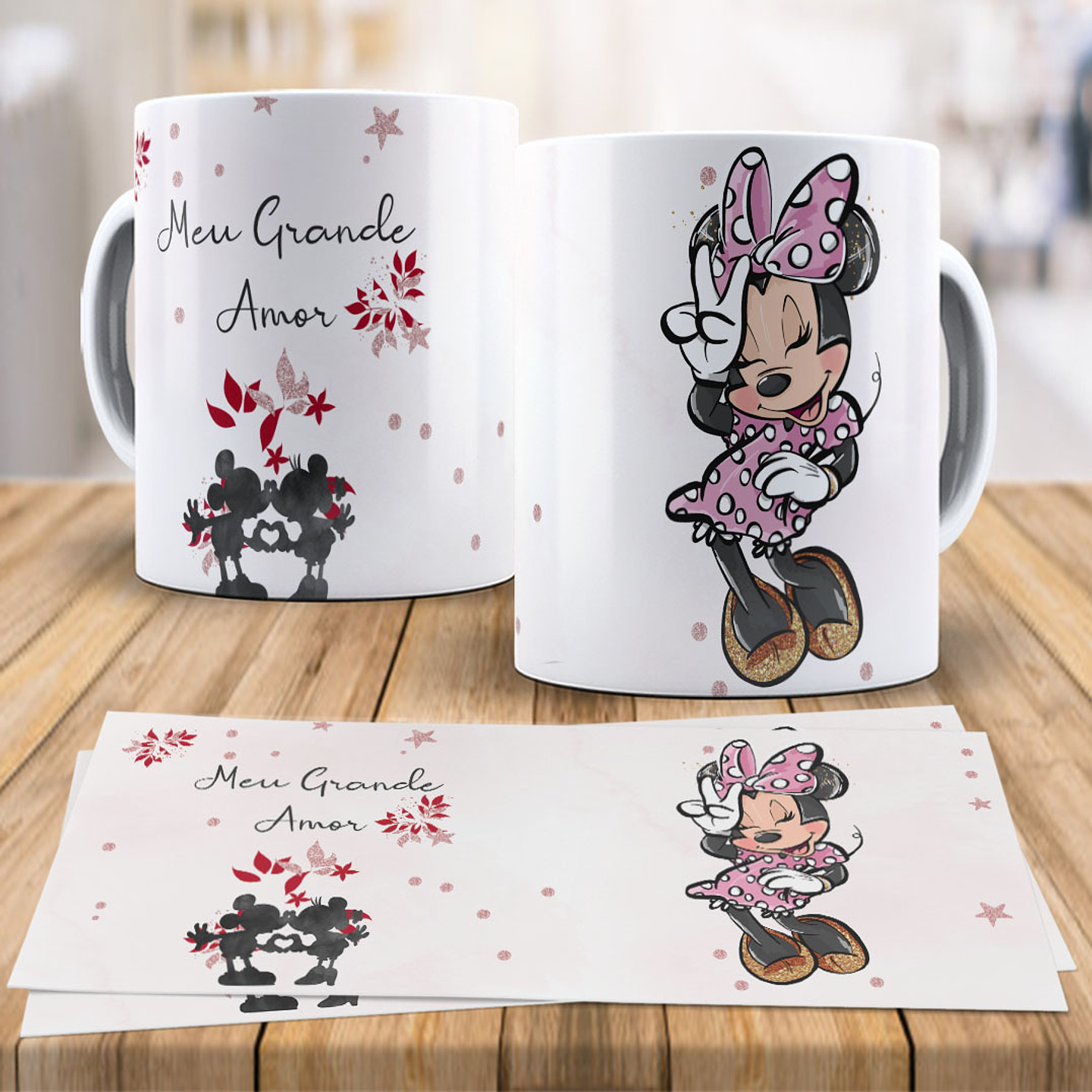 17 Artes paea Caneca Disney Love Dia dos Namorados Arquivo Editável 6