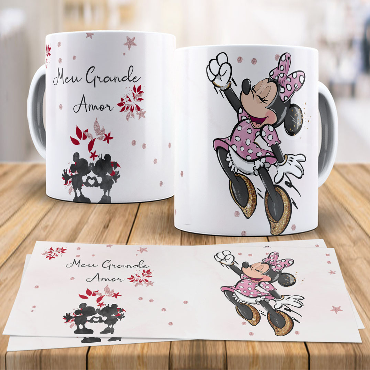 17 Artes paea Caneca Disney Love Dia dos Namorados Arquivo Editável 7