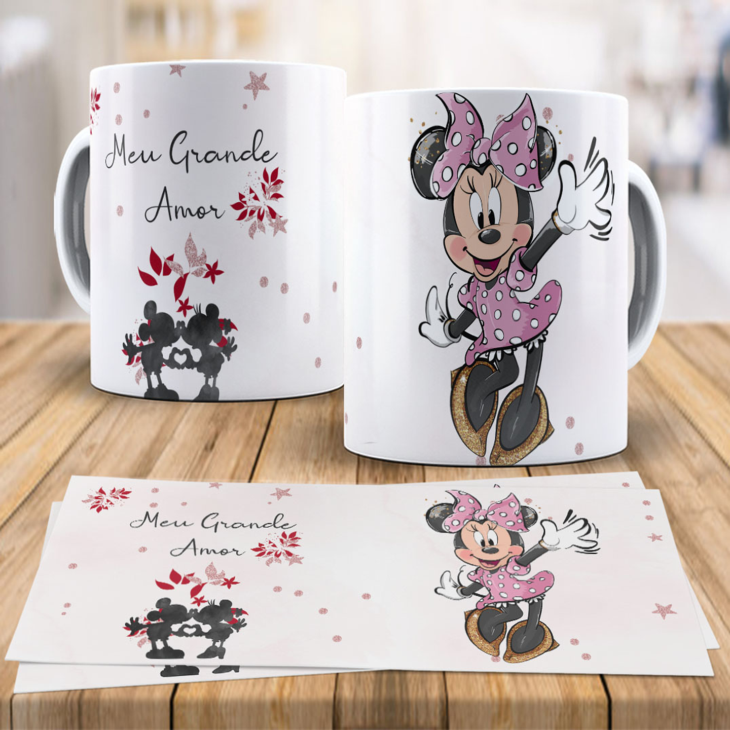 17 Artes paea Caneca Disney Love Dia dos Namorados Arquivo Editável 8