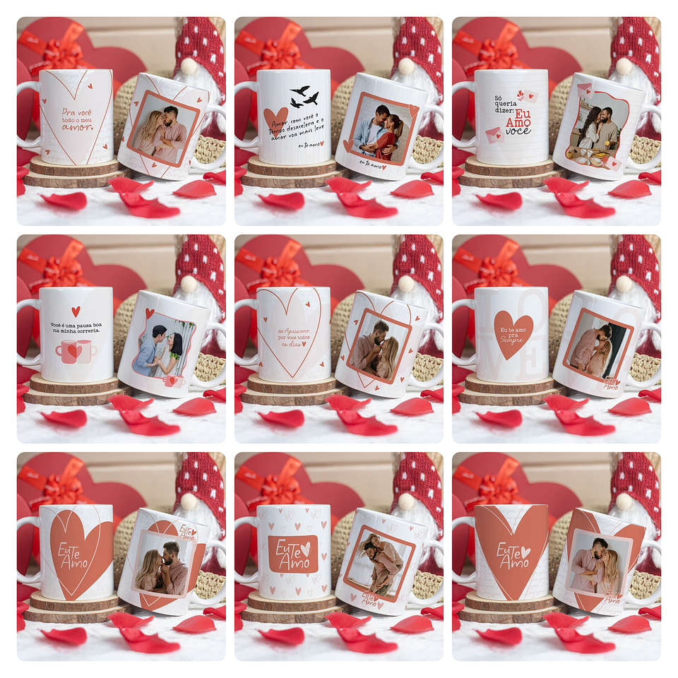 50 Artes para Canecas e Camisa Dia dos Namorados Arquivo Editável 3