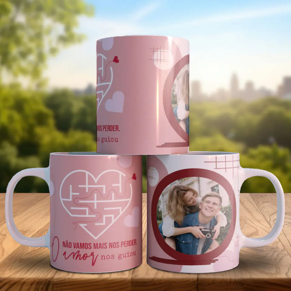 9 Artes para Caneca Dia dos Namorados Fotos Arquivo Editável  2
