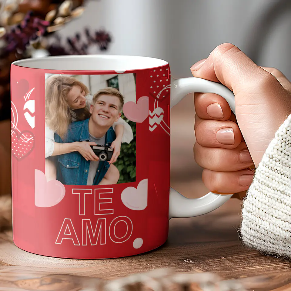 9 Artes para Caneca Dia dos Namorados Fotos Arquivo Editável  4
