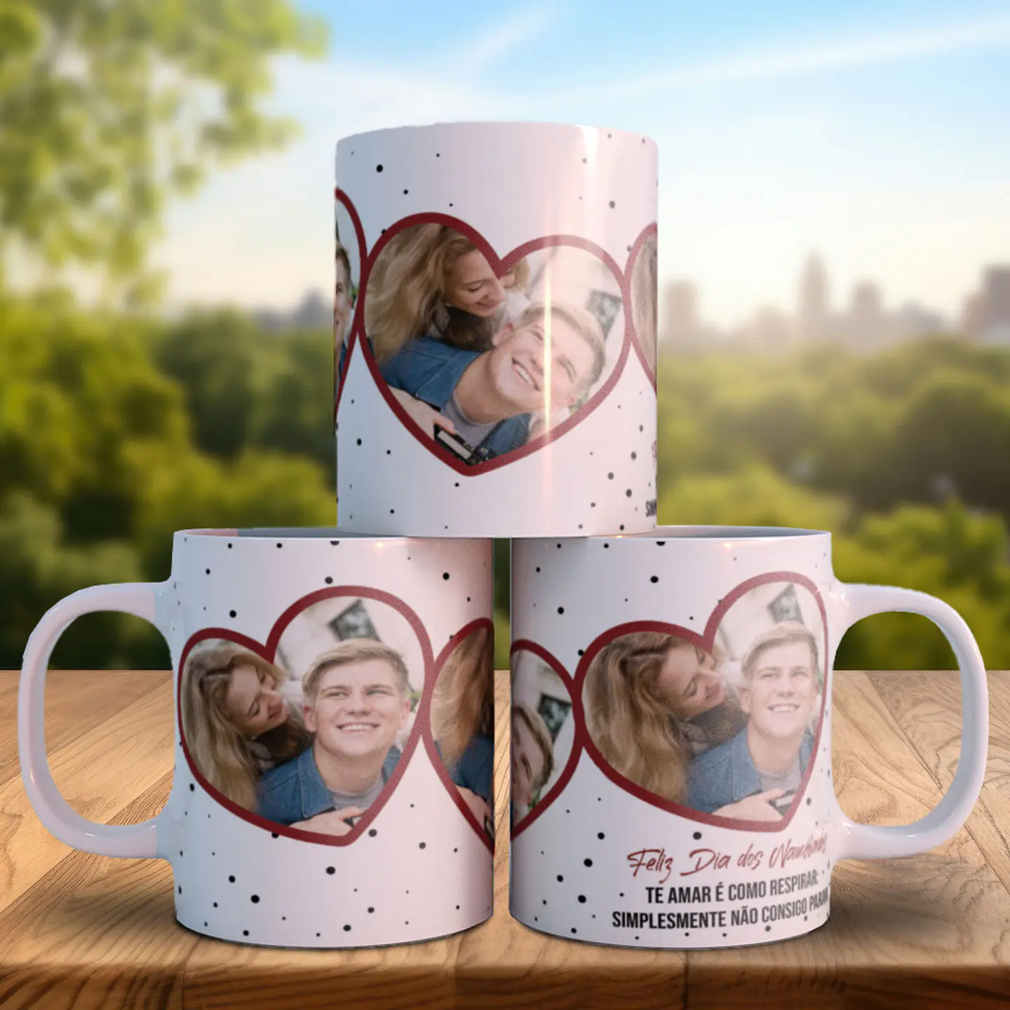 9 Artes para Caneca Dia dos Namorados Fotos Arquivo Editável  7