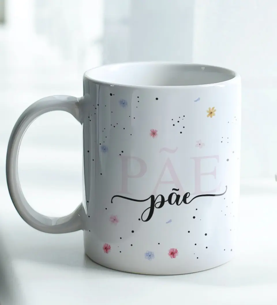 6 Artes para Caneca Mamãe, Dinda, Avó Jardim Arquivo Editável 6