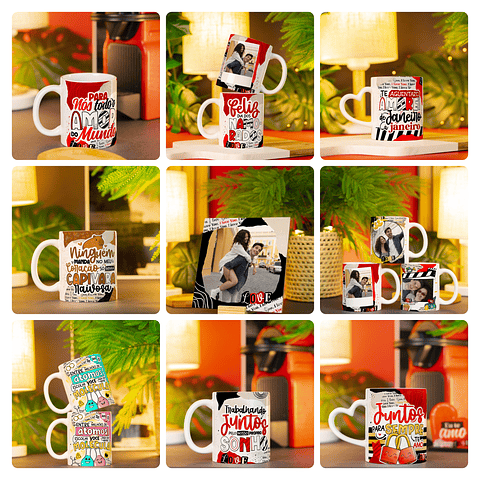 31 Artes para Caneca Dia dos Namorados Arquivo em Jpg 