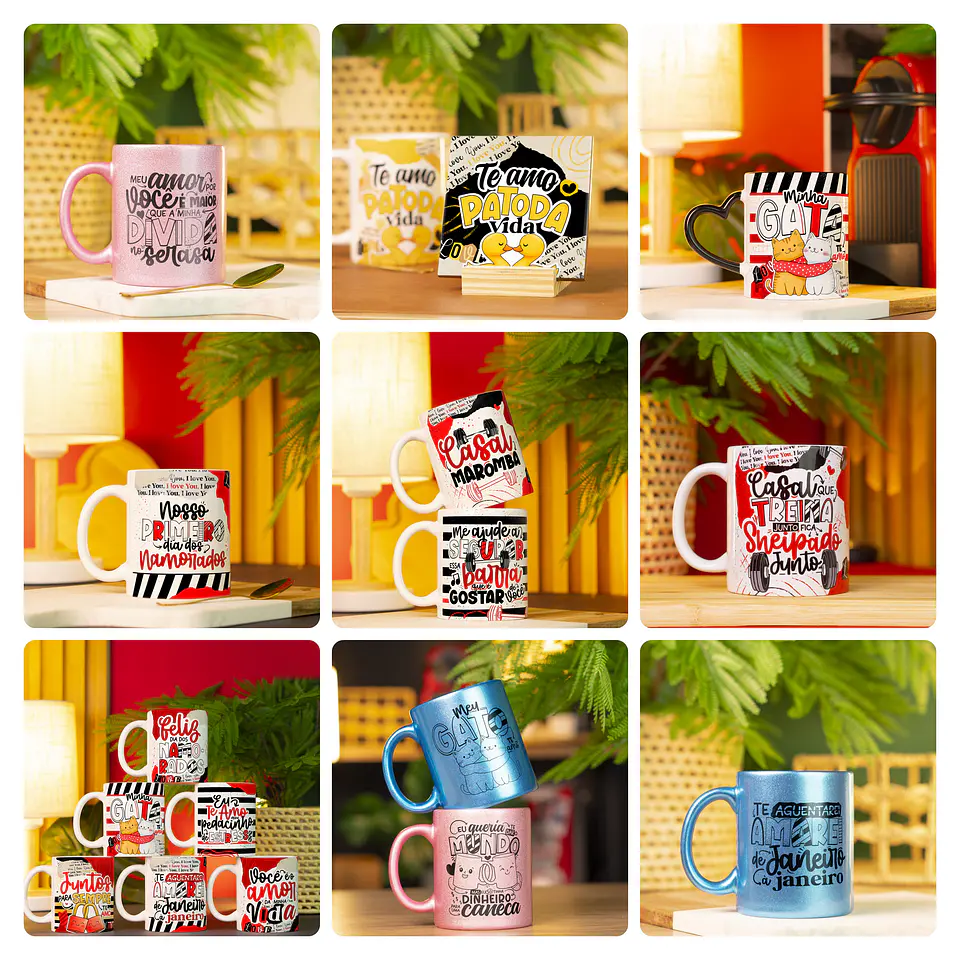 31 Artes para Caneca Dia dos Namorados Arquivo em Jpg  2