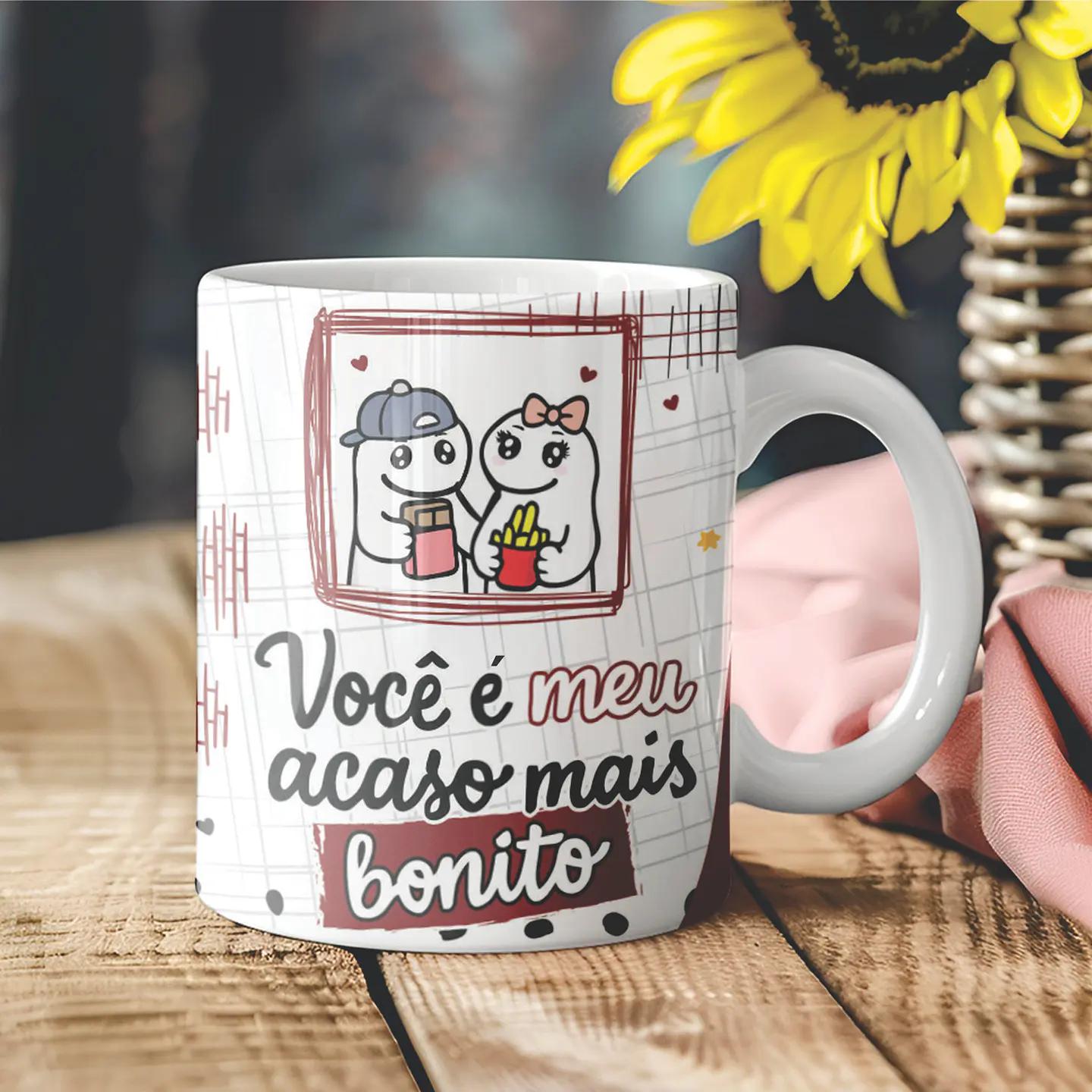 24 Artes para Caneca Azulejo Flork Dia dos Namorados Arquivo em Png  6