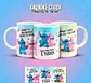 11 Artes para Caneca Karaokê Stitch Músicas de Amor Arquivo em Png  - Thumbnail 1