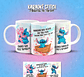 11 Artes para Caneca Karaokê Stitch Músicas de Amor Arquivo em Png  - Thumbnail 5