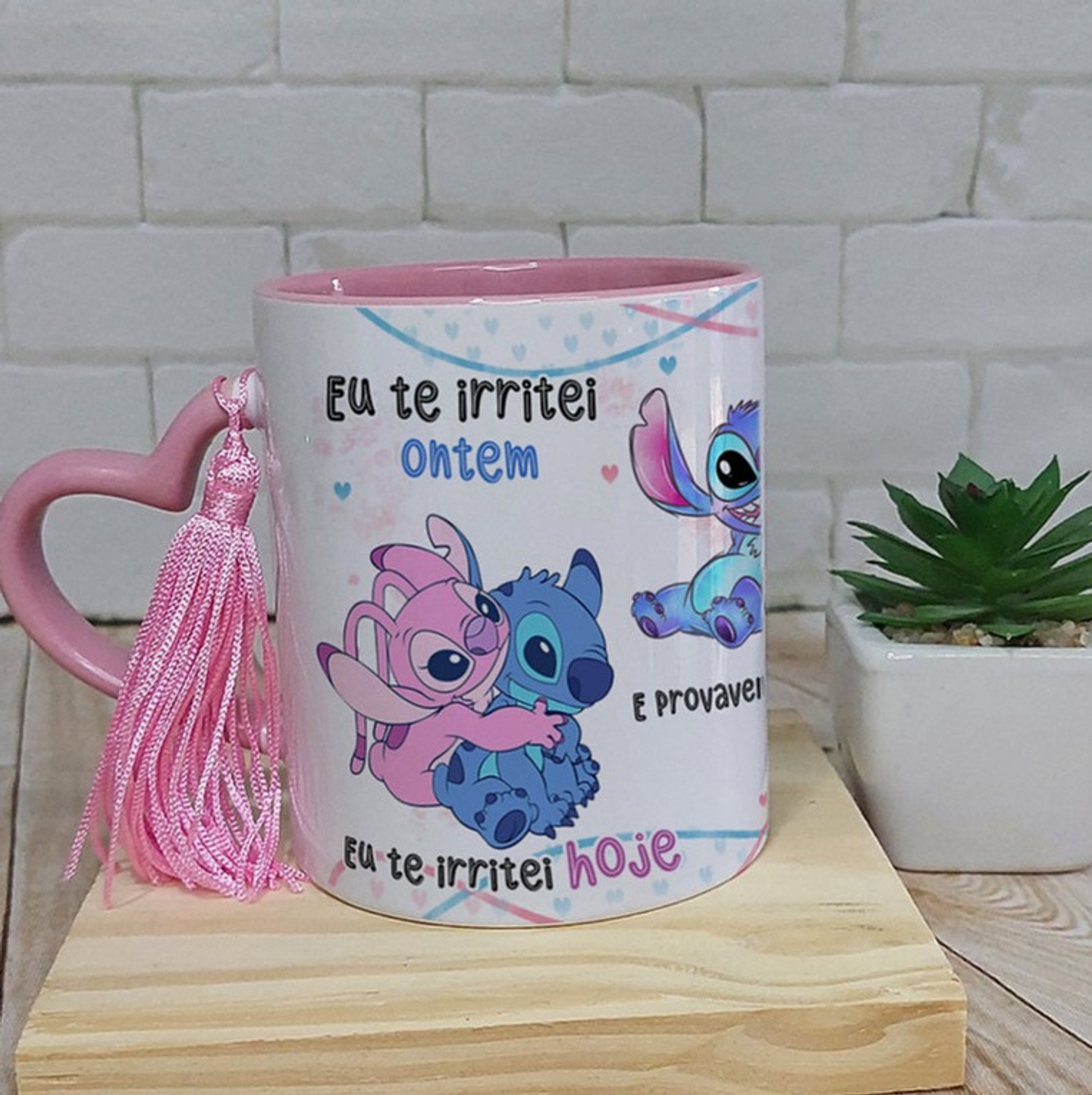 Arte para Caneca Eu Te irritei ontem Eu te irritei hoje e provavelmente eu vou te irritar pra sempre Arquivo em Png 2