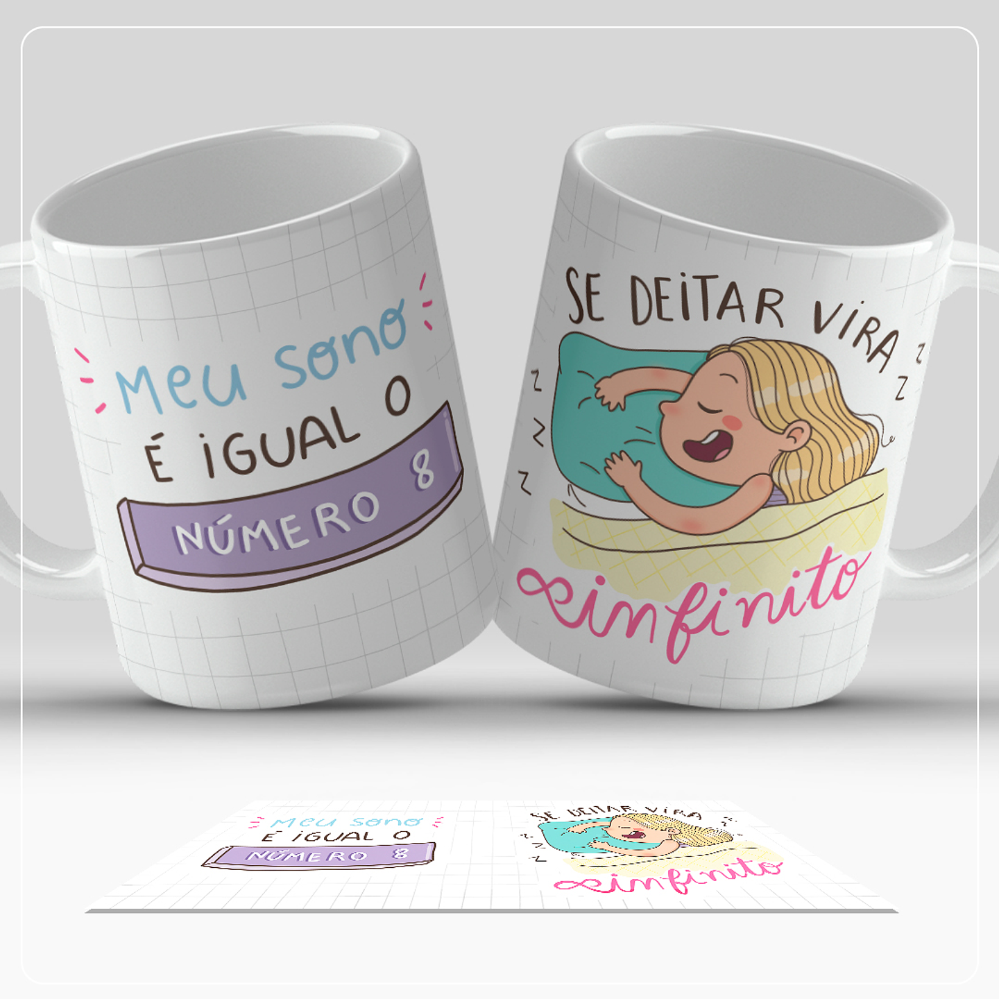 6 Artes para Caneca Frases Divertidas Arquivo em Jpg 5
