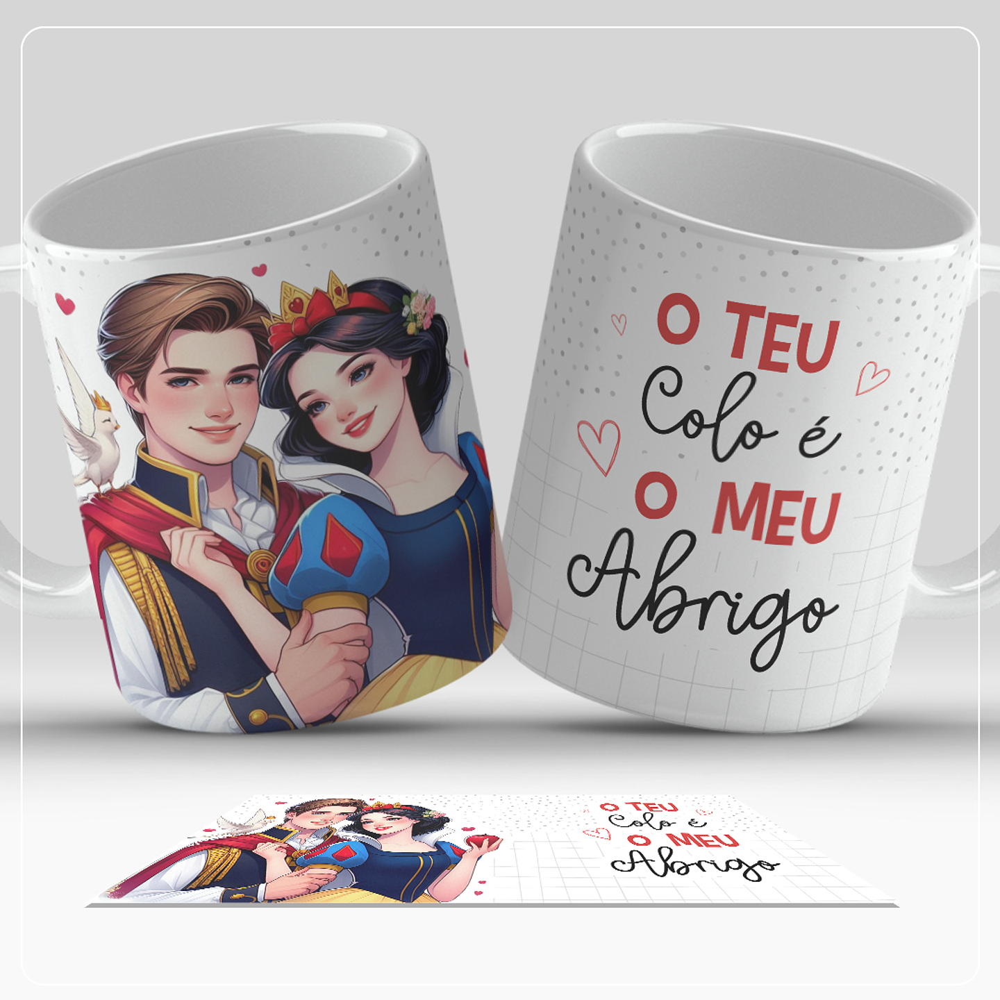 13 Artes para Caneca Dia dos Namorados Personagens Casal Arquivo em Jpg  6