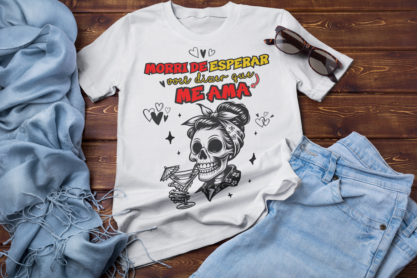 9 Artes para Camisa Morri de Esperar Um Namorado Arquivo em Png 4