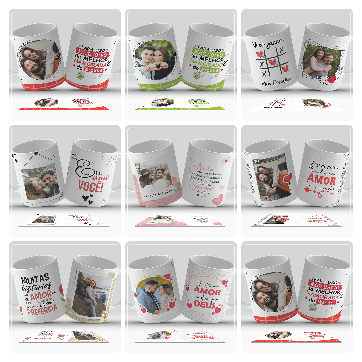 22 Artes para Caneca Dia dos Namorados Arquivo em Jpg 2