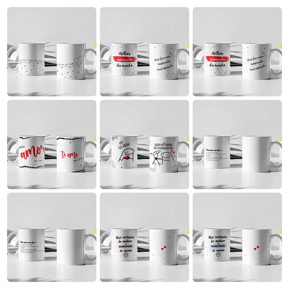 34 Artes para Caneca e outros Dia dos Namorados Arquivo em Jpg 3