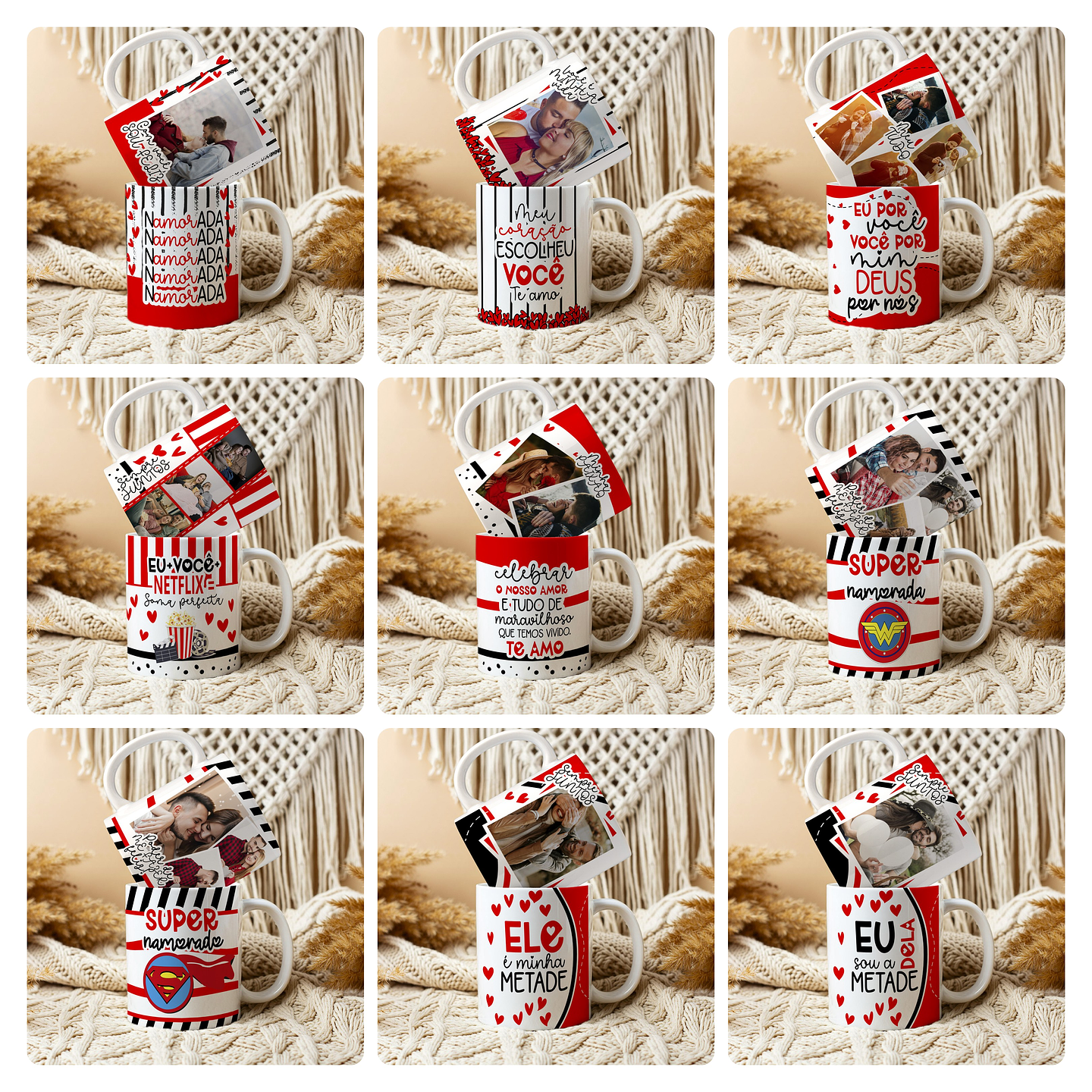 36 Artes para Caneca Azulejo e Almofada Dia Dos Namorados Arquivo Editável 2
