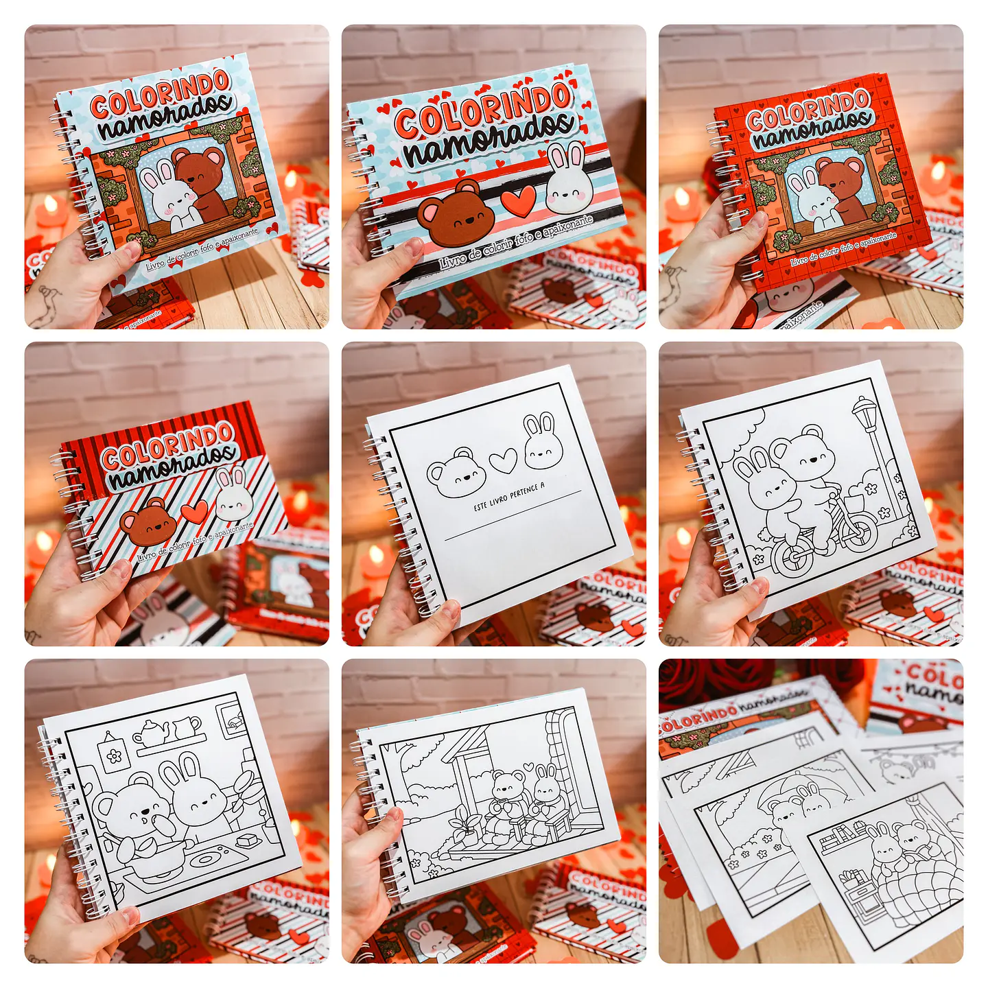 Arquivo Livro para Colorir Dia dos Namorados Arquivo em Pdf 2