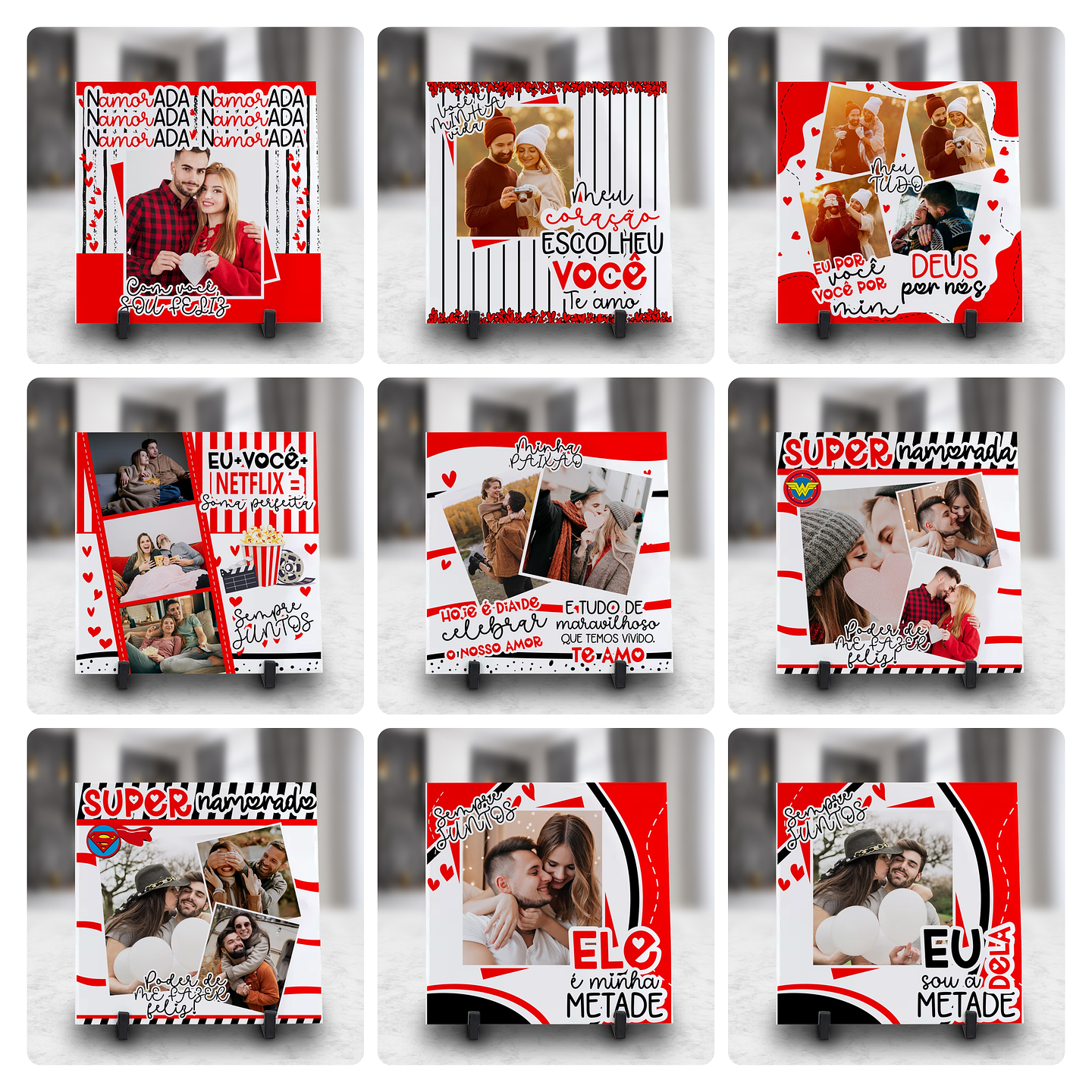 36 Artes para Caneca Azulejo e Almofada Dia Dos Namorados Arquivo Editável 4