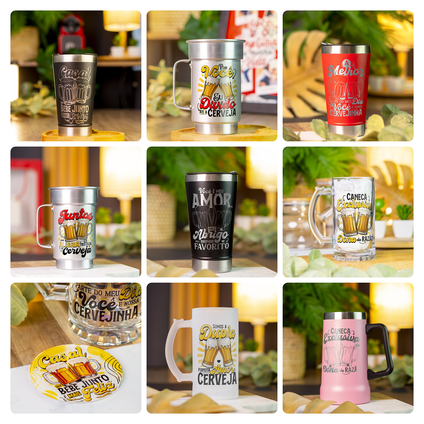 14 Frases para Copo Cheio Casal Feliz Arquivo em Png 1