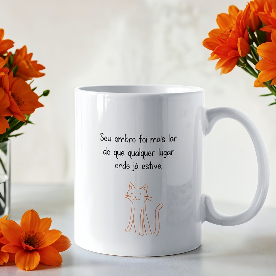 Artes Caneca Dorama Ombro Amigo em Png 2