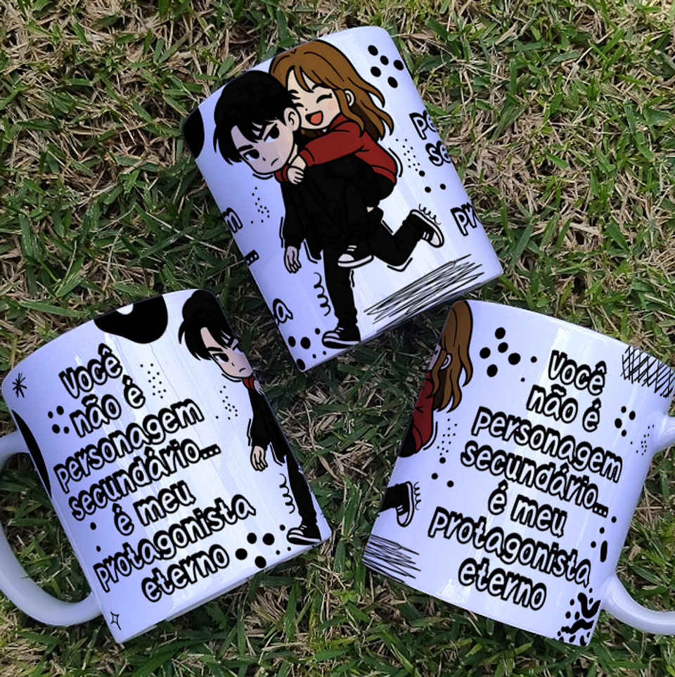 8 Artes para Caneca Dia dos Namorados Dorama Arquivo Editável  2