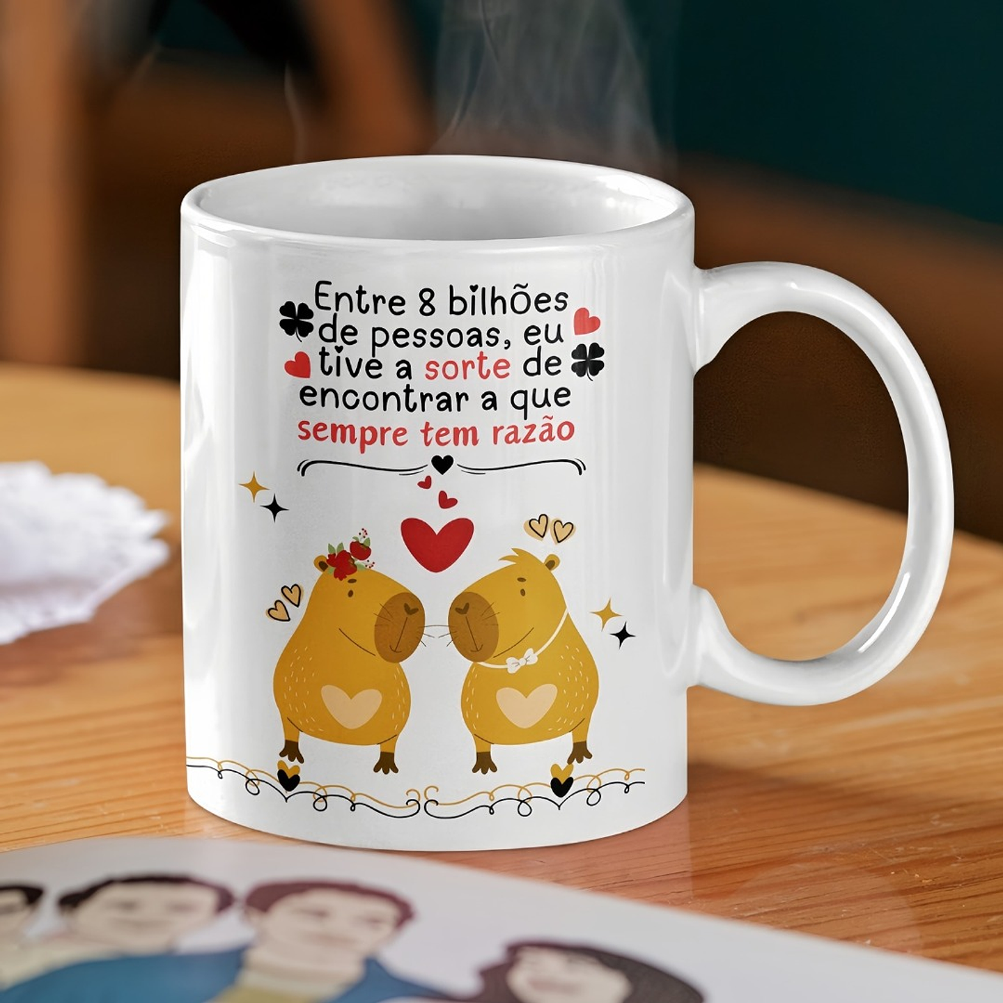 Artes Caneca Entre 8 bilhões de pessoas em Png 1