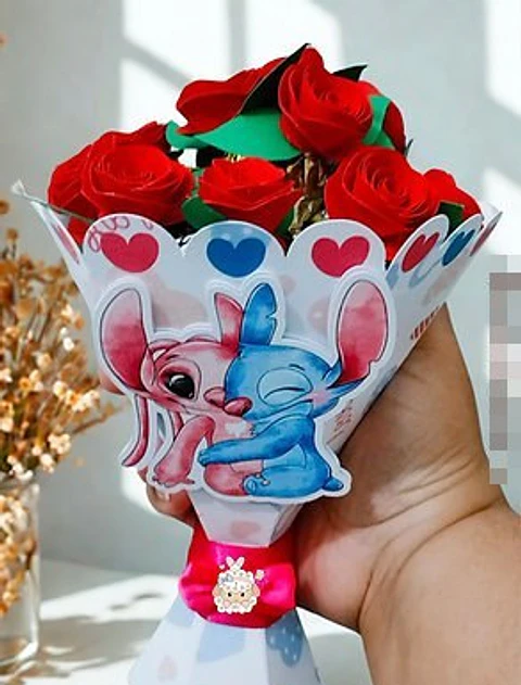 Arquivos Caixinhas Mimos Dia dos Namorados Stitch Arquivo em Pdf 