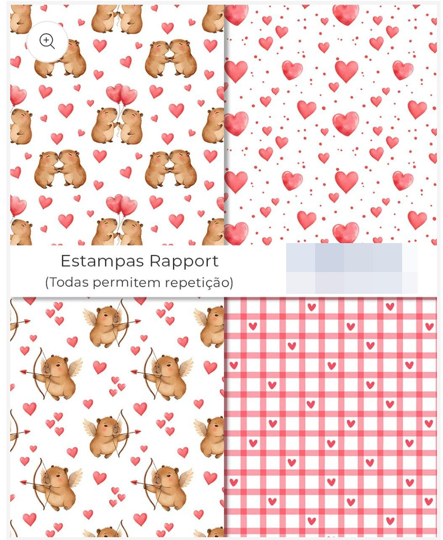 Kit Digital Capivara Apaixonada Dia dos Namorados Png   4