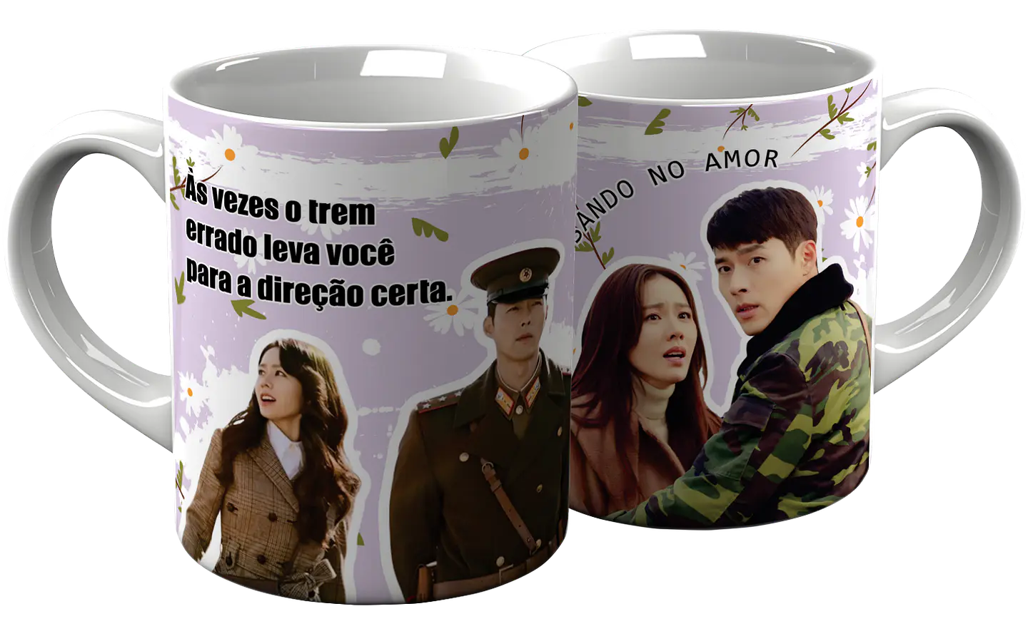 6 Artes Caneca Dorama Pousando No Amor em Png 5