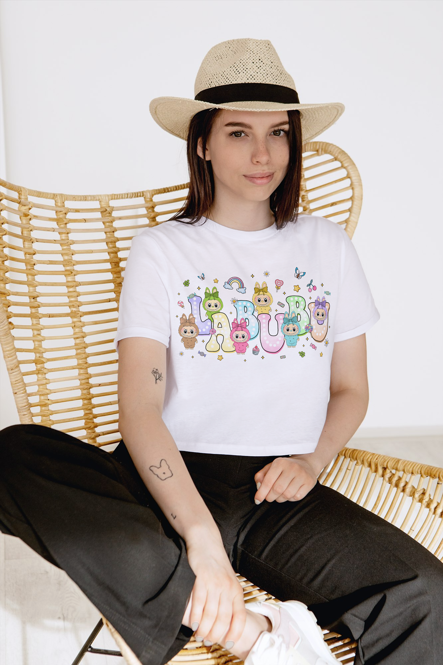 4 Artes para Caneca e Camisa Labubu Arquivo em Png 4