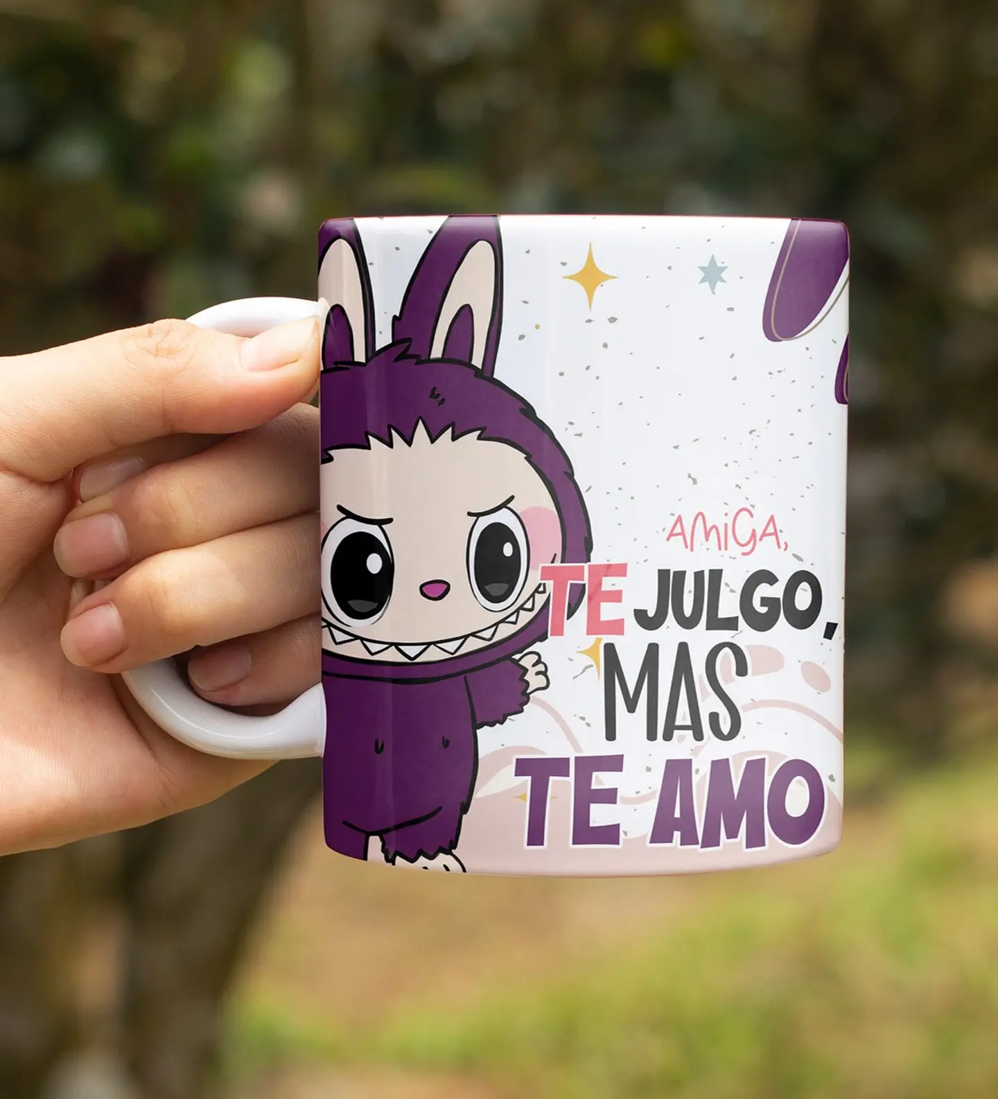 8 Artes para Caneca Labubu Frases Sarcásticas Arquivo Editável  3