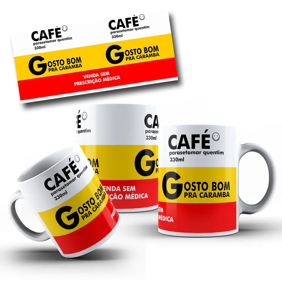 8 Artes para Caneca Medicamentos Frases engraçadas Arquivo Editável  5