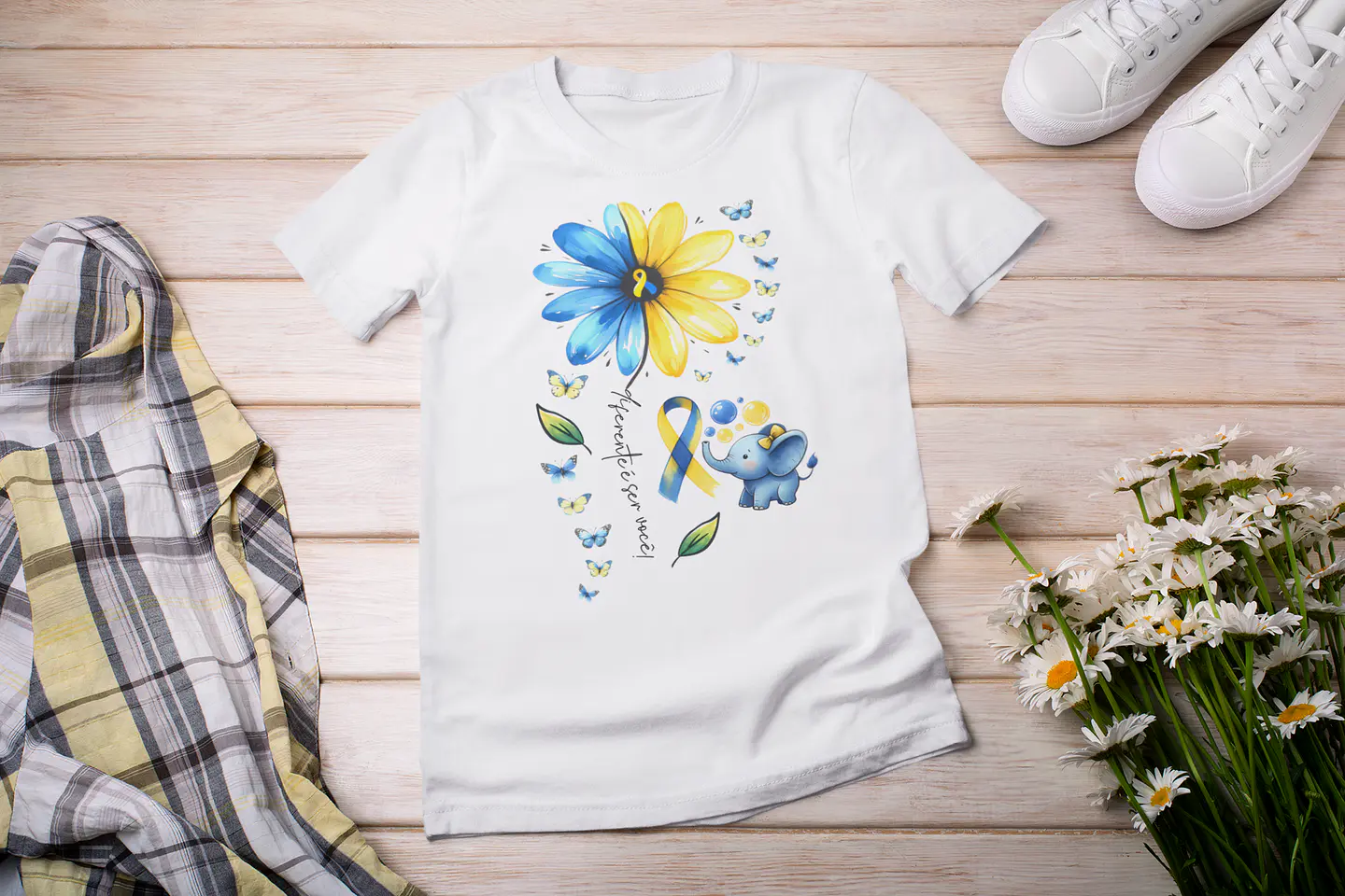 7 Artes Camisa Síndrome de Down Arquivo Editável  4