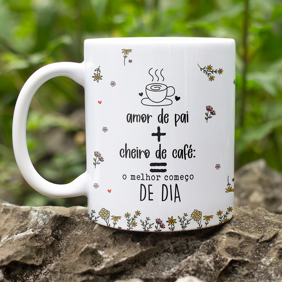10 Artes para Caneca Dia dos Pais Minimalista Arquivo Editável  2