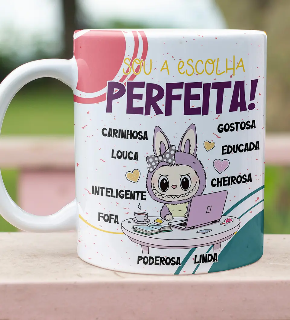 8 Artes para Caneca Labubu Frases Sarcásticas Arquivo Editável  7