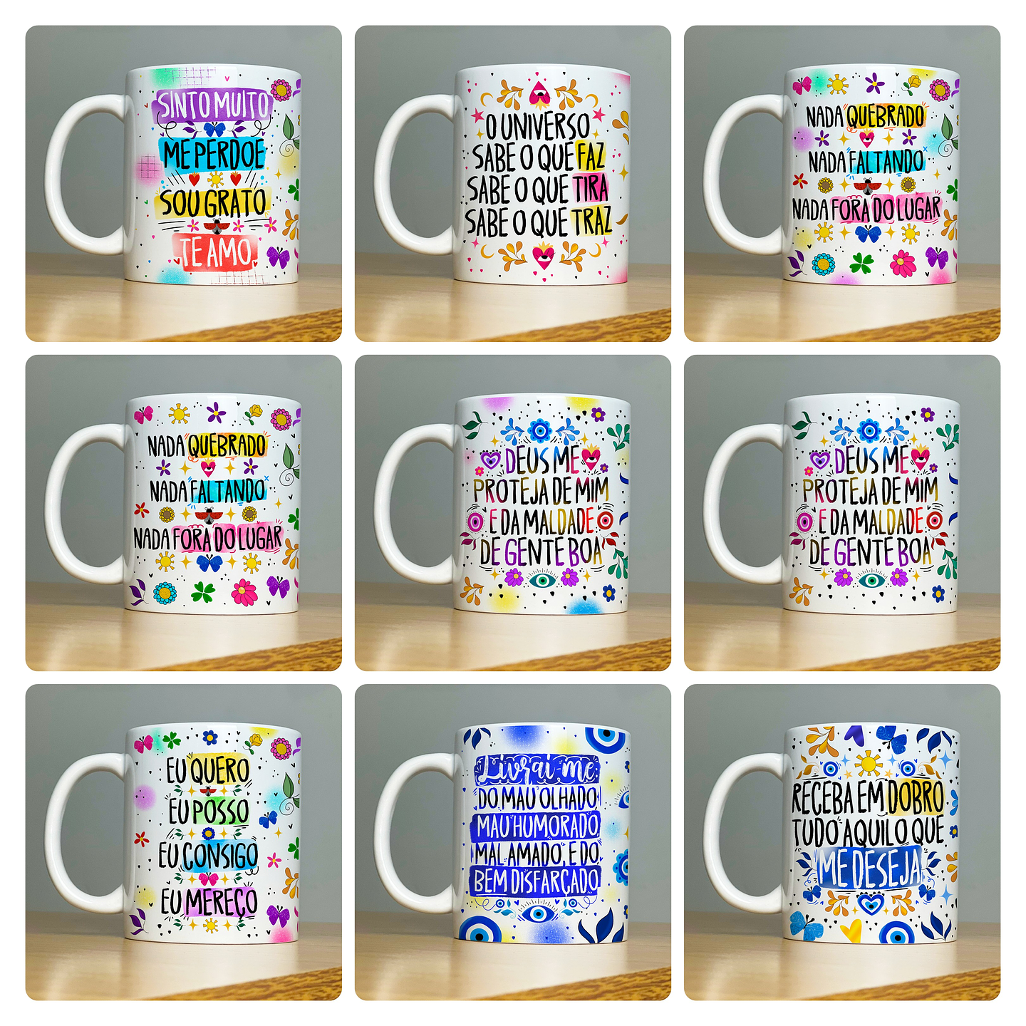 32 Artes para Caneca Olho Grego Proteção Arquivo em Jpg 3