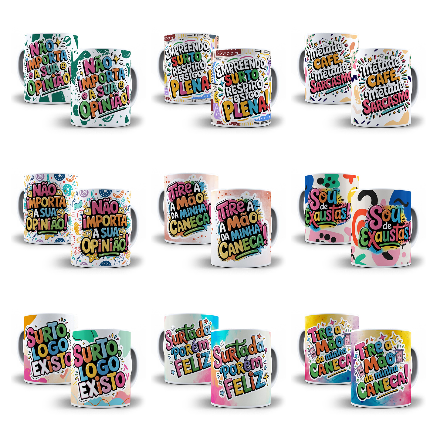 67 Artes para Caneca Frases Engraçadas Sincerão Arquivo em Jpg  1