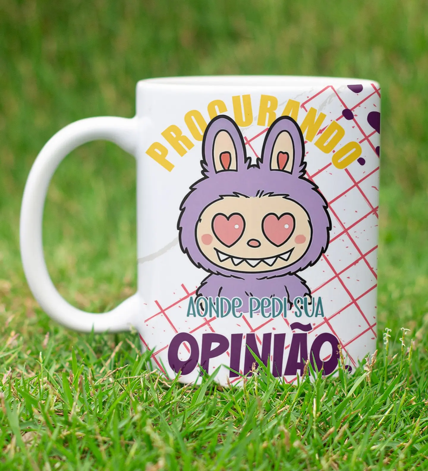 8 Artes para Caneca Labubu Frases Sarcásticas Arquivo Editável  9
