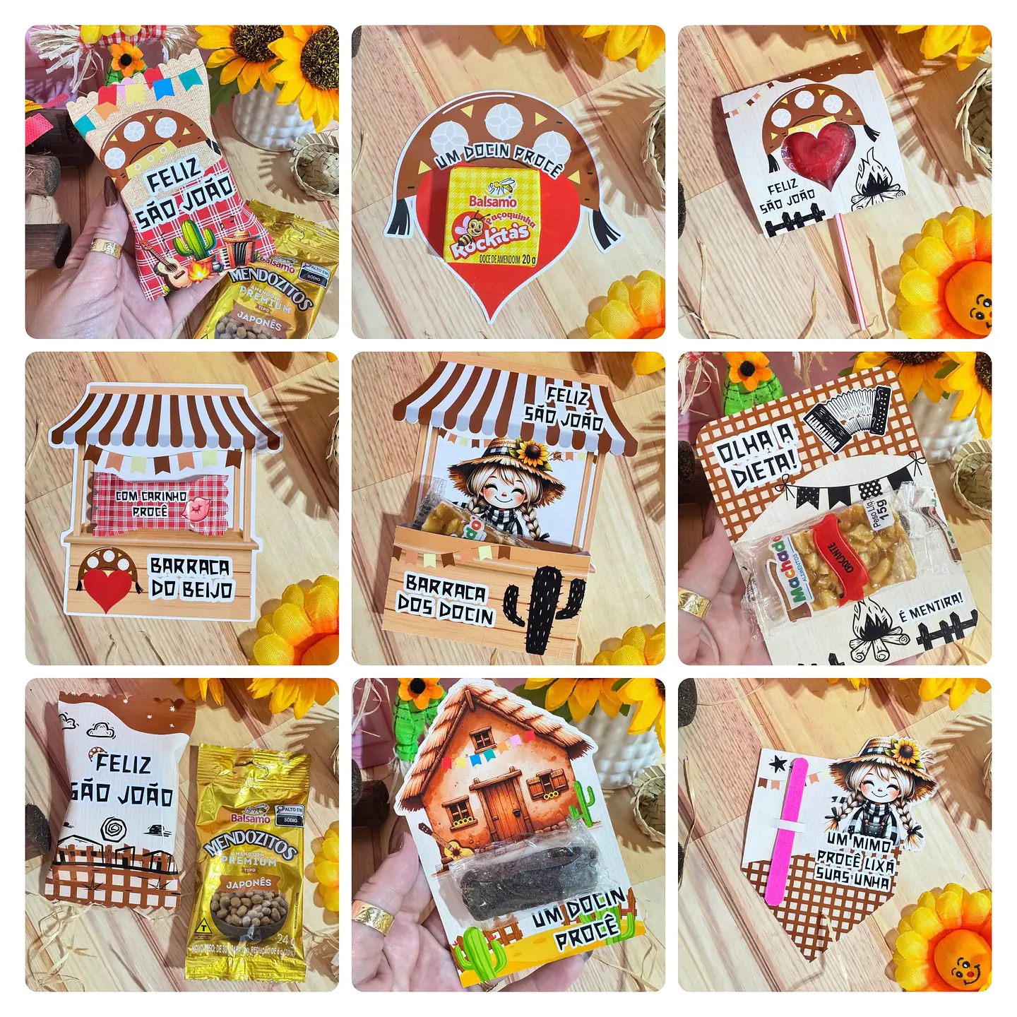 Arquivos de Corte Mimos São João Fresta Junina Arquivo em Png 4