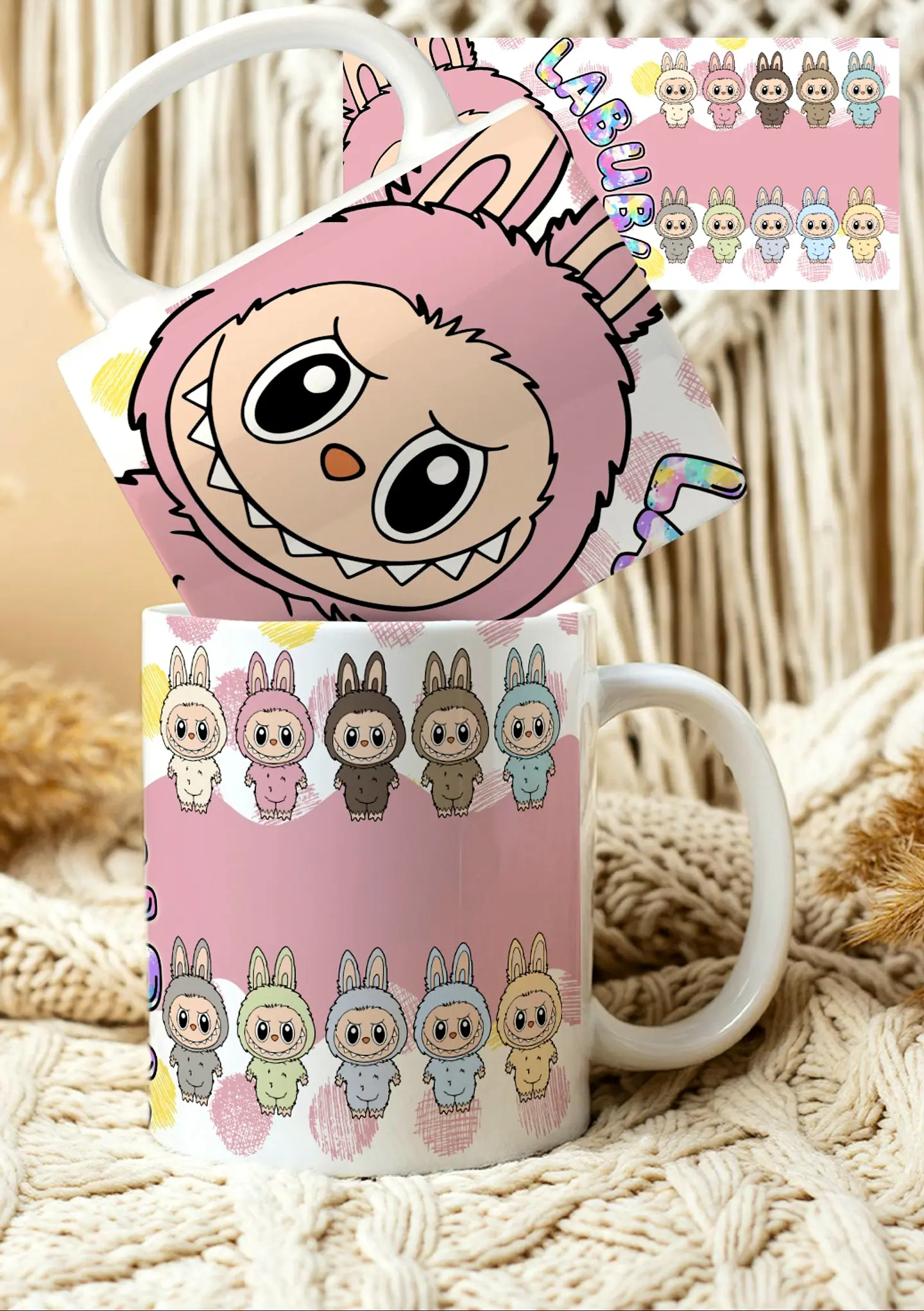 10 Artes para Caneca Labubu Arquivo em Jpg 8