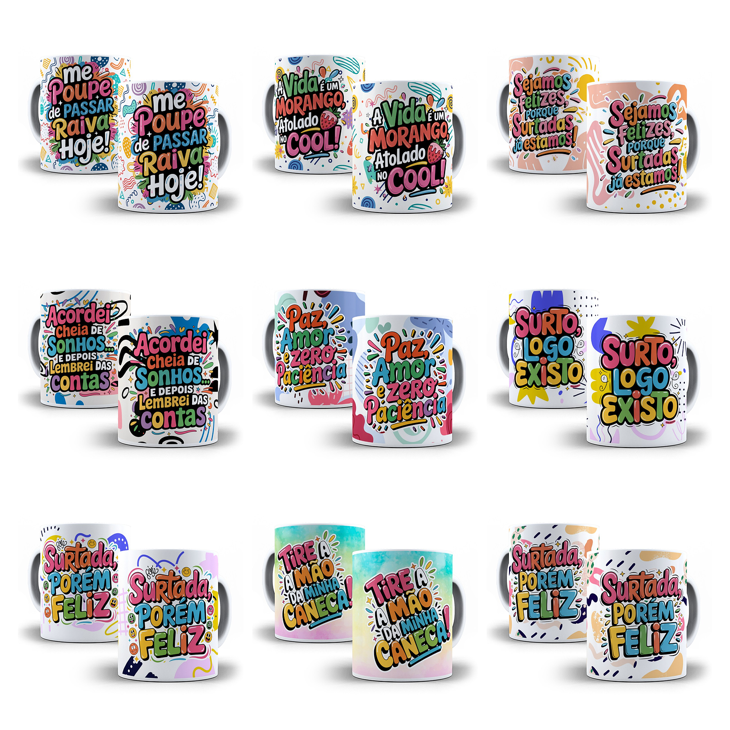 67 Artes para Caneca Frases Engraçadas Sincerão Arquivo em Jpg  8