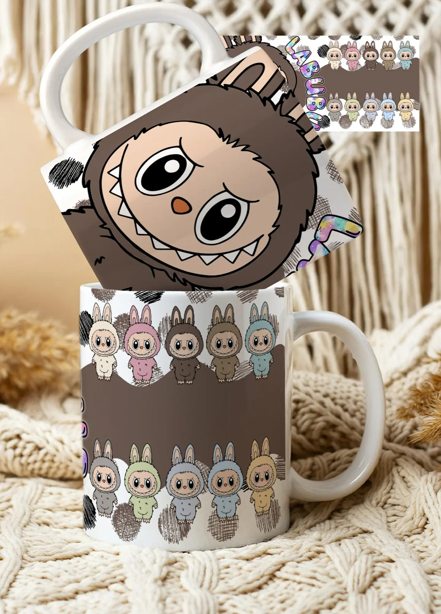 10 Artes para Caneca Labubu Arquivo em Jpg 9