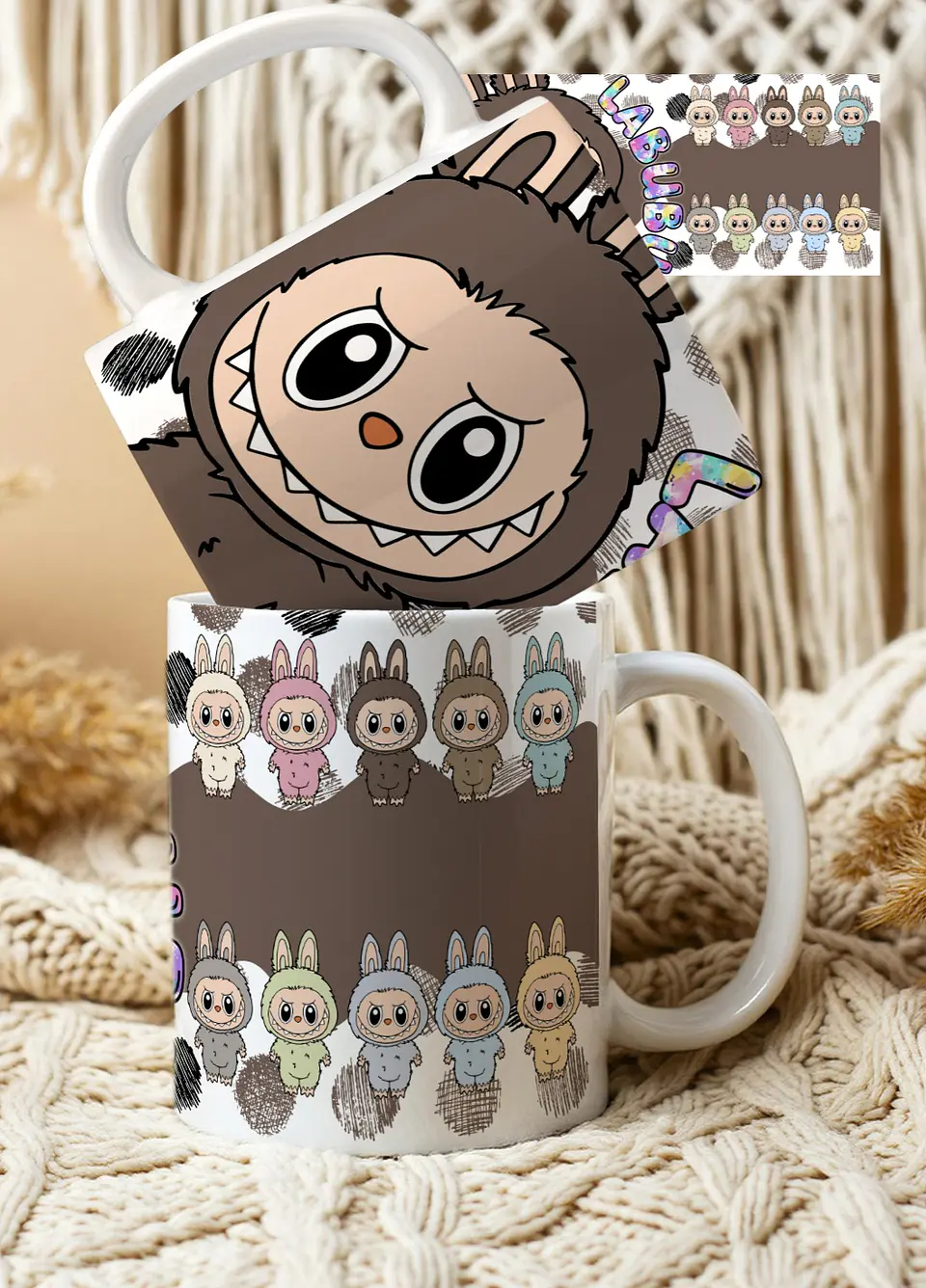 10 Artes para Caneca Labubu Arquivo em Jpg 9