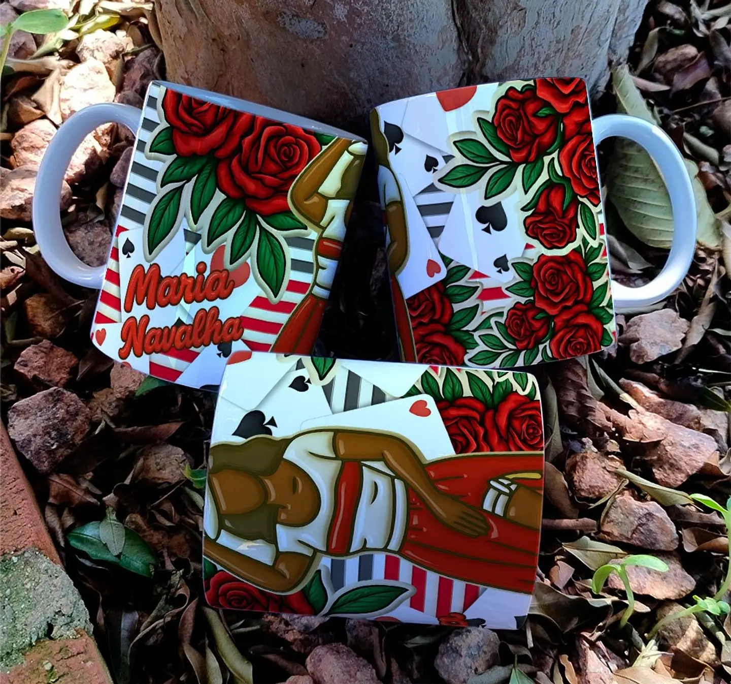 6 Artes para Caneca Zé Pilantra e Maria Navalha Arquivo Editável  5